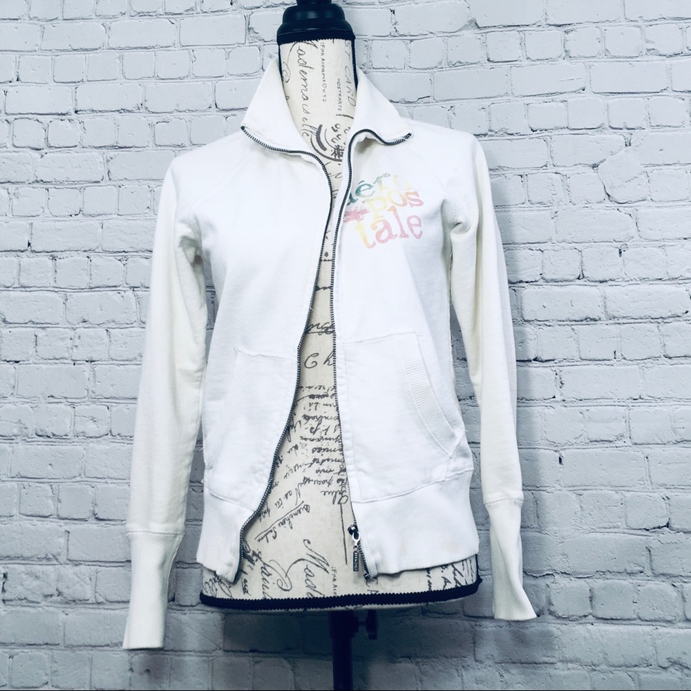 Aeropostale Aero zip up sweatshirt size medium.